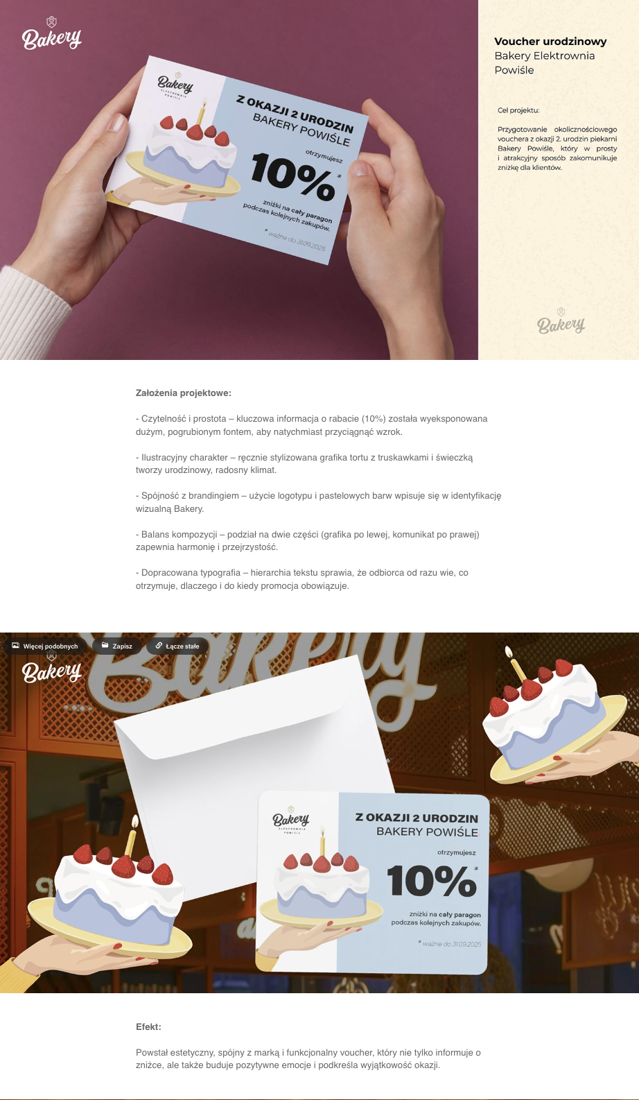 Bakery - Voucher urodzinowy